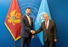 PRESIDENTI I MALIT TË ZI, JAKOV MILLATOVIQ, TAKON SEKRETARIN E PËRGJITHSHËM TË OKB-SË NË NJU JORK
