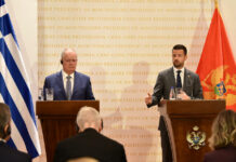 GREQIA RIKONFIRMON MBËSHTETJEN PËR INTEGRIMIN EVROPIAN TË MALIT TË ZI