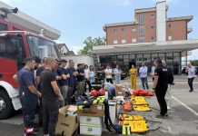 SHËRBIMI I RI I MBROJTJES DHE SHPËTIMIT NË TUZ FITON PAJISJE DHE AUTOMJET TË SPECIALIZUAR