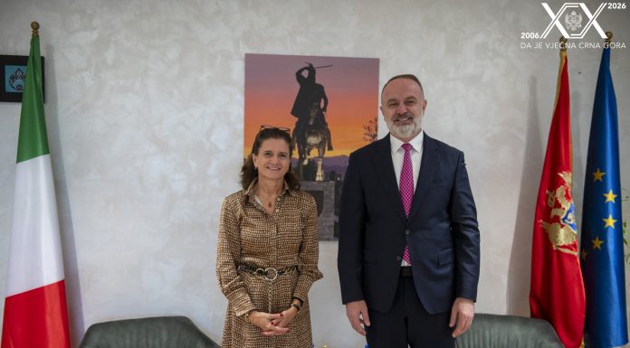 GJELOSHAJ: ITALIA ËSHTË NJË NGA PARTNERËT KRYESORË EVROPIANË TË MALIT TË ZI