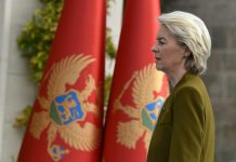 VON DER LEYEN MË 1 TETOR NË PODGORICË, TAKOHET ME MILLATOVIQIN DHE SPAJIQIN