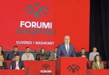 NIK GJELOSHAJ ZGJIDHET KRYETAR I FORUMIT SHQIPTAR